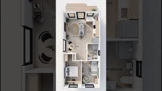 Thumbnail: Tiny House Plan for Off Grid Living #tinyhouse #offgrid #offgridliving