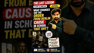 Thumbnail: What Changes Did the Order from Berlin Cause in School That Day? | The Last Lesson | Class 12