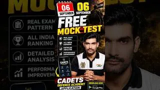 Thumbnail: Air Force 02/2027 Free Mock Test | Real Exam Pattern | All India Ranking & Analysis By Robin Sir