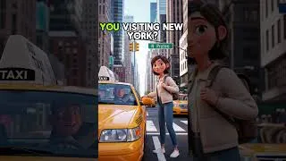 Thumbnail: Taxi in New York Conversation | Learn English for Beginners ( A1 level )