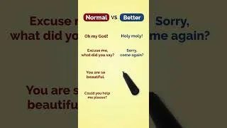 Thumbnail: Basic English vs Advanced English Sentences #shorts