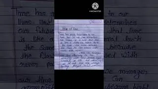 Thumbnail: Essay on value of time