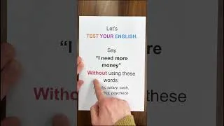 Thumbnail: If You Can Do This... Your English is Great 👍