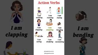 Thumbnail: Action Verbs in English #englishvocabulary #actionverbs