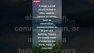 Thumbnail: Towel and Tower (One Letter)