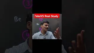 Thumbnail: Fake VS Real study| how to study #studytips #studystrategies