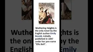 Thumbnail: Emily Bronte | Wuthering Heights | #mcq #literature #mcqs #englisliterature #shorts #history #ugcnet