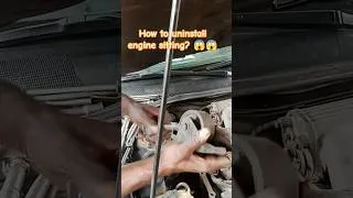 Thumbnail: how to uninstall Toyota Camry engine sitting #automobile #fypシ゚viral