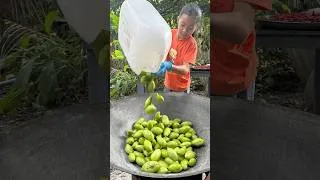 Thumbnail: Yummy green mango cooking by chef Pich😋😋