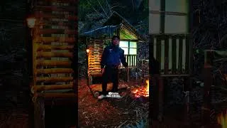 Thumbnail: Solo Survival: Building My Bamboo Shelter in the Deep Forest