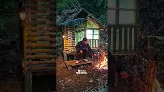 Thumbnail: Solo camping Building a Bamboo House #survival