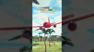 Thumbnail: Can you do it? Hard Landing — Aircraft Test in Besiege ✈️#besiege