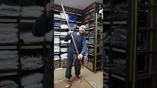 Thumbnail: Japanese Red Oak Bo Staffs | Shorts | Enso Martial Arts Shop #karate #ninjitsu #bostaff #tangsoodo