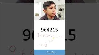 Thumbnail: Divisibility Rule  for 3 - Simple Arithmetic Math trick for quick Calculation