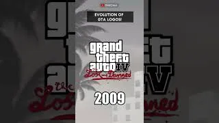 Thumbnail: Evolution of GTA LOGOS! (GTA 1 → GTA 6)  #gta