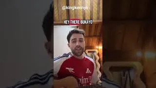 Thumbnail: "Come Back Soon" –A Tribute to Bukayo Saka🎥 Video Credit: @kingkennyk #football #bukayosaka #arsenal