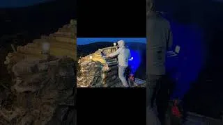 Thumbnail: Building a Cozy Log Cabin with Mountain View / Bushcraft  Shelter