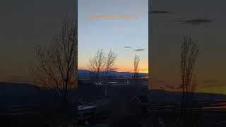 Thumbnail: Northern Salt Lake City Sunset 🌞 #travelvlog #snowboarding #sunsetview