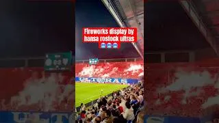 Thumbnail: HANSA ROSTOCK ULTRAS GO WILD! 🔥💙 MASSIVE Flare Display Lights Up the Stadium