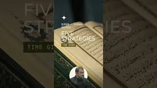 Thumbnail: 5 Principles of Time Management | Shaykh Dr. Yasir Qadhi