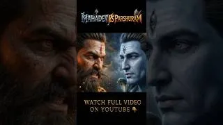 Thumbnail: शिव के मस्तक पर परशुराम का भयंकर वार! #mahadev #parshuram #shorts