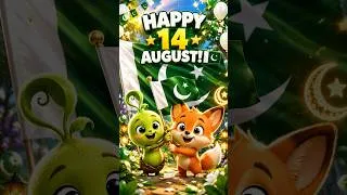 Thumbnail: 🇵🇰 Pakistan Independence Day Story | Sprout & Nibbles #Shorts