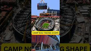 Thumbnail: 😱 MASSIVE Camp Nou Update! New Roof Rises & Façade Expands