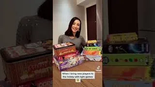 Thumbnail: When I bring new players to the hobby with light games… 😇 But…