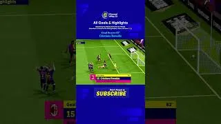 Thumbnail: Goal Scorer 82’ Cristiano Ronaldo 🔥⚽️ | #efootball #shorts #pes #efootball2026 #gameplay