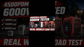 Thumbnail: 6000W MONSTER LOAD! ERAYAK 4500PDM & 4500PDE Parallel Test