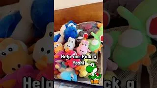 Thumbnail: What Yoshi stuffed animal should I bring on my trip? #yoshi #retrogaming #mario #travel