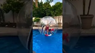 Thumbnail: Zorb Ball + WALKING ON WATER #flexibility #contortion #bubble #contortionist #watersport #extreme