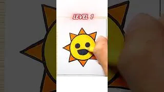 Thumbnail: Drawing Mr Sun in Different Levels - Sprunki
