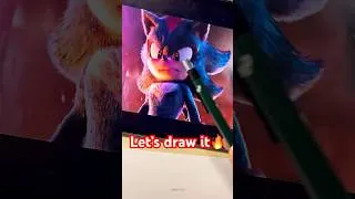 Thumbnail: Drawing Shadow: Sonic The Hedgehog 3 #howtodraw #sonic #sonicthehedgehog