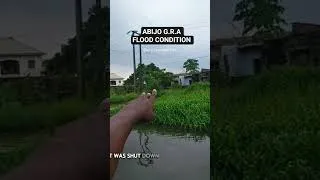 Thumbnail: Lagos Flood: Abijo GRA Condition | Drone Footage #shorts