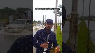 Thumbnail: Is Lagos Coastal Highway The Main Reason Lagos Is Flooding? #shorts