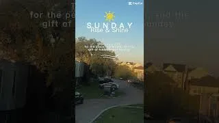 Thumbnail: Sunday (Rise & Shine)