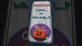 Thumbnail: Halloween Loop Cards #halloweengames #halloweenparty #halloweenvocabulary #halloweenfinds #eslgames