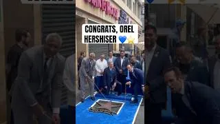 Thumbnail: Orel Hershiser becomes the THIRD Dodgers Legend to Receive a Star on the Walk of Fame ⭐️#dodgers