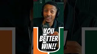 Thumbnail: Miami Needs to DOMINATE Stanford