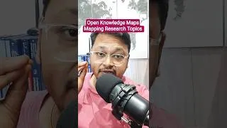 Thumbnail: Free AI tool to map a research topic || Open Knowledge Maps #freeaitools #openknowledgemaps