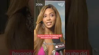 Thumbnail: Beyoncé reveals the thing she did that makes her ‘CRINGE’