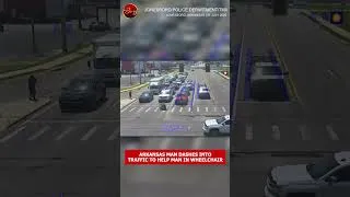 Thumbnail: Real-Life ‘Spider-Man’ Rushes Into Traffic To Help Man In Wheelchair In Arkansas