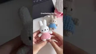 Thumbnail: Crocheting Miffy 🐰 #crochet #diy