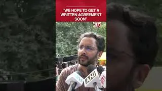 Thumbnail: Government Responds To Protest Demands: ₹1 Cr Compensation, FIR Relief Get In-Principle Nod #shorts