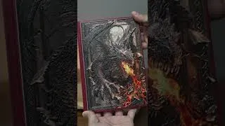 Thumbnail: I turned my boring notebook into a legendary grimoire 🐉 #eufyMakeE1 #fantasyart
