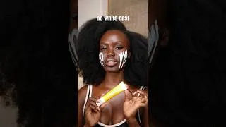 Thumbnail: let’s try out kiehls miner-all suncreen. Is it black girl approved? #shorts #sunscreen #skincare