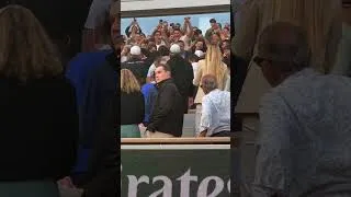 Thumbnail: Carlos Alcaraz celebrates with his team after defeating Jannik Sinner to win French Open title 🏆