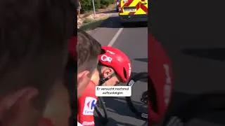 Thumbnail: 🚨 Vuelta-Aus für Tadej Pogacar! 😱🚨 #shorts