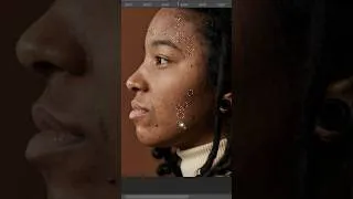 Thumbnail: How to Smooth Skin and Remove Blemishes in Photoshop Using Frequency Separation #shorts